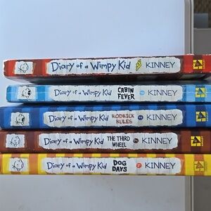 Diary of a Wimpy Kid books 6 Books